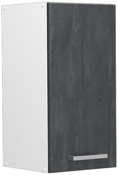 Vicco Hängeschrank R-Line Schwarz Beton Weiß 30 cm