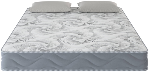 Dmora Quadratische und halbe Matratze Pembroke, Produkt aus Memory-Schaum, Schlafzimmermatratze, Schlafunterstützung, Made in Italy, 120x200 h25 cm, Weiß Bild 5