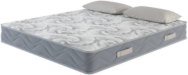 Dmora Quadratische und halbe Matratze Pembroke, Produkt aus Memory-Schaum, Schlafzimmermatratze, Schlafunterstützung, Made in Italy, 120x200 h25 cm, Weiß Bild 1