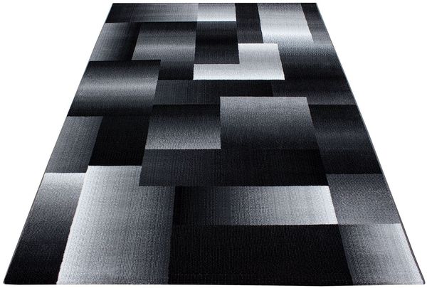 Kurzflor Teppich Matteo Läufer - 80x150 cm - Schwarz Bild 3