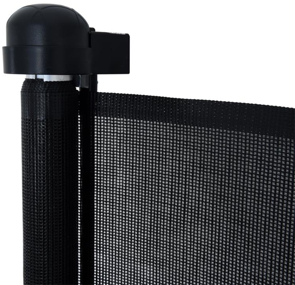 Treppenschutzrollo Absperrgitter Türschutzgitter Treppenschutzgitter Schwarz Bild 9