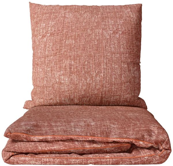 Leonado Vicenti Bettwäsche Allergiker geeignet 135x200 oder 155x220, Microfaser, 2 teilig, Hochwertig mit Paspel, meliert