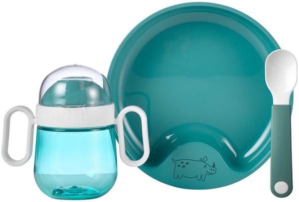 Mepal MIO Babygeschirrset deep turquoise 3-teilig