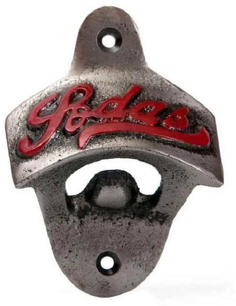 Flaschenöffner Wand Kapselheber Bierflaschenöffner Eisen Antic Line SEB11633