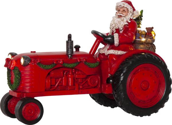 Weihnachtsdeko Merryville Traktor mit 8 LEDs warmweiß B 285cm