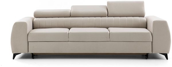 NEXT COLLECTION Sofa Piero, elegante vertikale Nähte, mit Schalffunktion, mit Bettkasten Bild 2