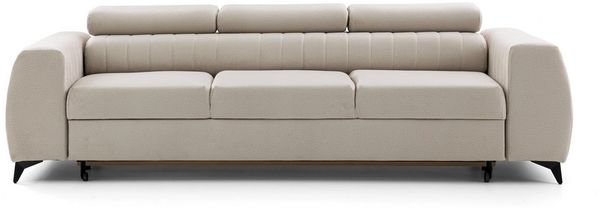 NEXT COLLECTION Sofa Piero, elegante vertikale Nähte, mit Schalffunktion, mit Bettkasten Bild 5