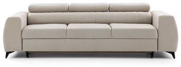 NEXT COLLECTION Sofa Piero, elegante vertikale Nähte, mit Schalffunktion, mit Bettkasten Bild 4