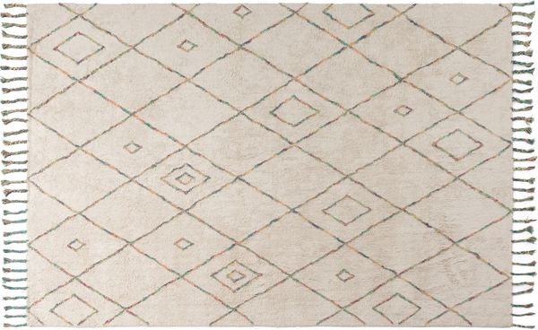 Teppich 150x80 beige/mehrfarbig KAFET Bild 4