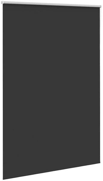 vidaXL Verdunkelungsrollo Schwarz 155x210 cm Stoffbreite 151,6 cm 4010931 Bild 2