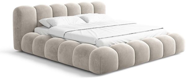 Sofa Dreams Polsterbett Komplettbett Coruna (Modern), Designerbett
