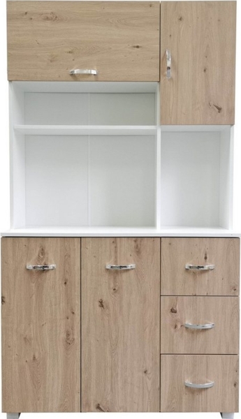 HTI-Line Hochschrank Küchenschrank Blanca (Stück, 1-St, 1x Schrank Blanca, ohne Dekoration) Küchenbuffet