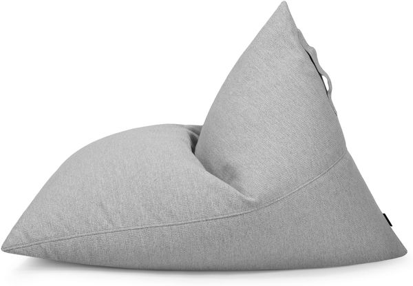 Sitzsack ‘Razz‘, Bezugstoff - Dunes, 100% Olefin, White Grey, 90x130x110 cm.
