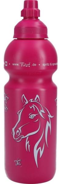 Fizzii Trinkflasche Pferdekopf 600 ml. auslaufsicher
