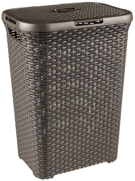 Curver Wäschekorb, Wäschekorb Natural Style 60L