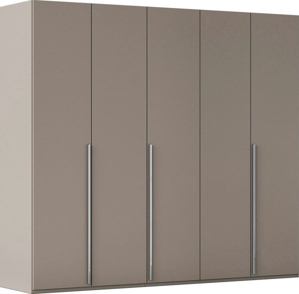 rauch Drehtürenschrank Kleiderschrank Schrank Garderobe Wäscheschrank BESTSELLER MONTCLAR (3 Ausstattungen BASIC/CLASSIC/PREMIUM (SOFT-CLOSE), Breiten 201-400 cm) Front in Glas/Hochglanz/Dekor/Grauspiegel in 5 Breiten MADE IN GERMANY