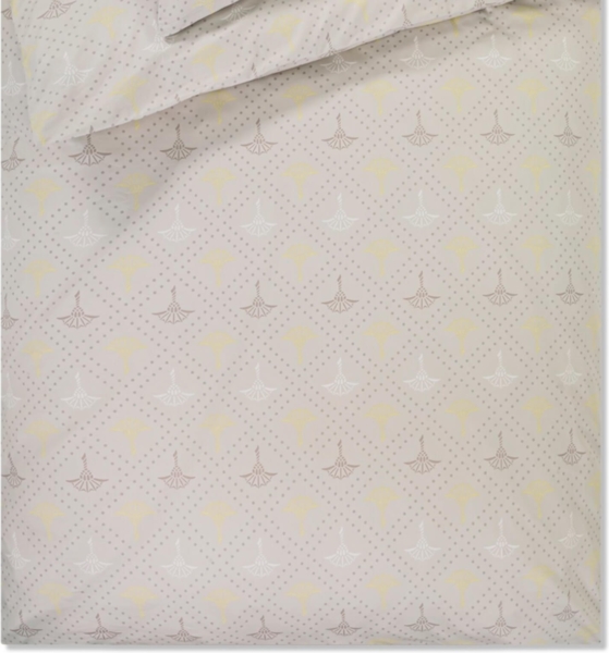 JOOP! Bettwäsche Cornflower Charm 4117 03 Vanilla Mako Satin 135 x 200 + 80 x 80 cm Bild 3