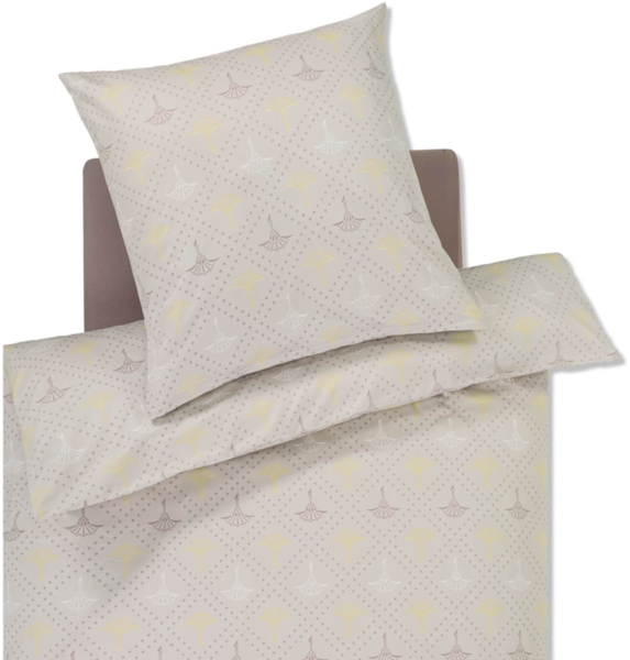 JOOP! Bettwäsche Cornflower Charm 4117 03 Vanilla Mako Satin 135 x 200 + 80 x 80 cm Bild 2