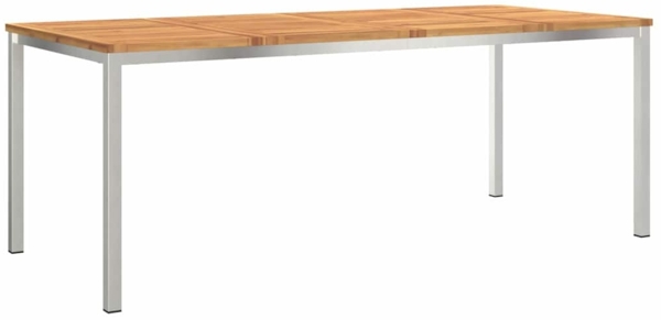 vidaXL Garten-Ess-Set 9 pcs Massives Akazienholz 3334820 Bild 4