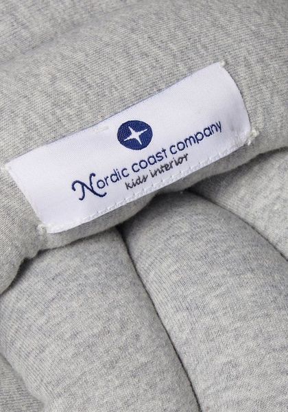 Nordic Coast Company Dekokissen, Knotenkissen geflochten Kissen Dekokissen Kinderkissen Stützkissen