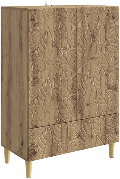 vidaXL Sideboard Artisan-Eiche 66 x 34,5 x 95 cm Holzwerkstoff 895134