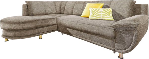 TRENDMANUFAKTUR Ecksofa Rondo, zeitlos und elegant, OTTOs Choice, bequem, L-Form, wahlweise mit Federkern, wahlweise mit Bettfunktion