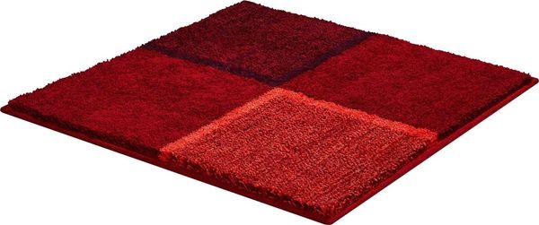 GRUND DIVISO Badematte 70x120 cm Rubinrot