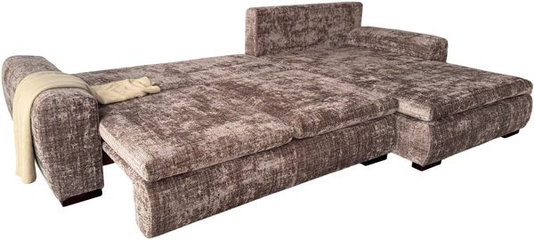 Home affaire Ecksofa Cara Mia L-Form, B: 325 cm - OTTO. Verlässliche Qualität, 4 Zierkissen, optional Bettfunktion & Bettkasten