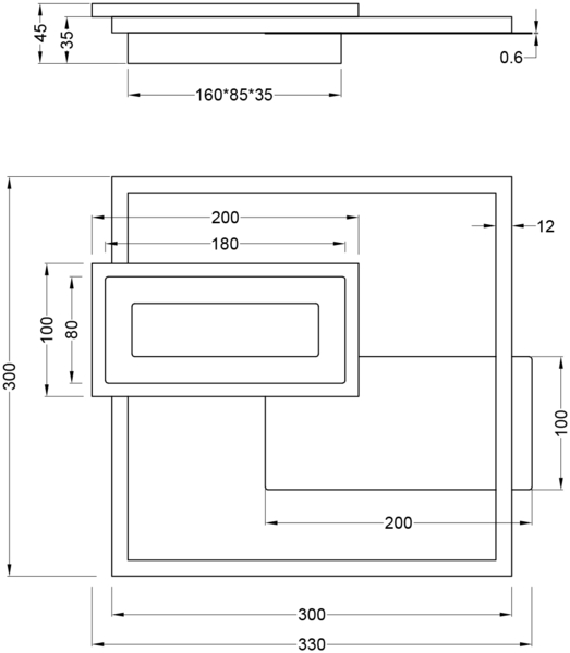 Trio Leuchten LED Deckenleuchte Spiro 22W schwarz matt Bild 7