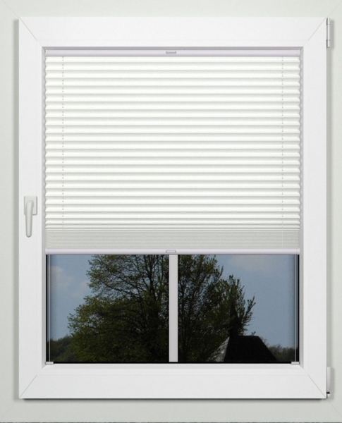 indeko Plissee superior, verdunkelnd, mit Bohren, verspannt, verschraubt, nach Maß Bild 5