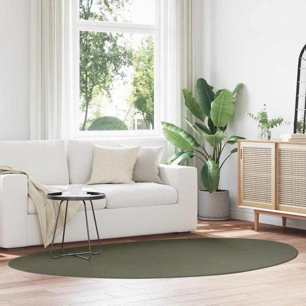 vidaXL Bereichsteppiche HUARTE Waldgrün 160 x 230 cm Polyester 4103695