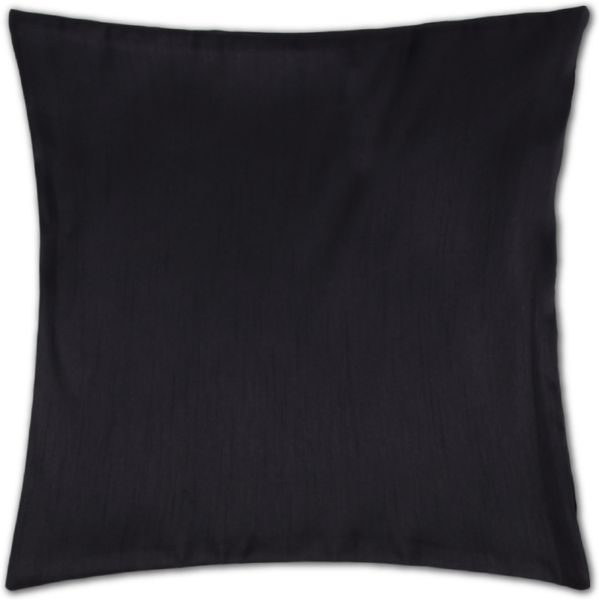 Kissenhüllen 40x40 Alessia, Auswahl: schwarz - jet black mit Füllung