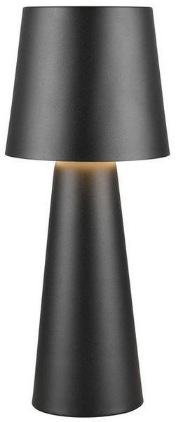 lightling Tischleuchte Hailey, ohne Leuchtmittel, mit Schnurschalter, IP20 Indoor, schwarz matt