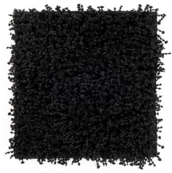 Heckett and Lane Badematte Onda Badematte 60x60 Night Black Badematte 60x60 Night-Black Uni, Baumwollmischung, Badematte Badteppich Bild 4