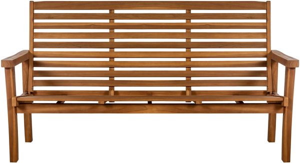 Teakbank PETER mit Liegefunktion - 200 x 78 x 111 cm, Teakholz, Teak | Gartenbank Holzbank Outdoor-Bank Bild 4