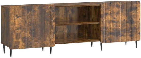 vidaXL TV-Schränk Geräucherte Eiche 150 x 31 x 52 cm Holzwerkstoff 894460