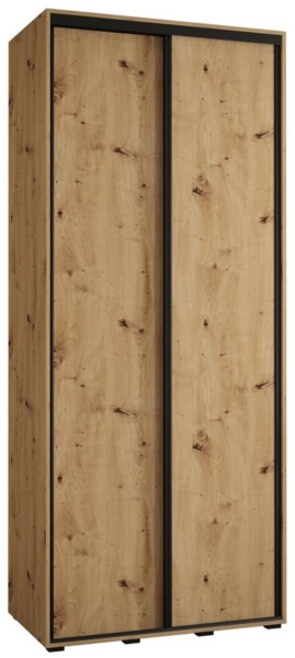 ABIKS MÖBEL Schwebetürenschrank Davos 1 Schlafzimmerschrank - Schiebetüren, Kleiderstange, Regalen Bild 5