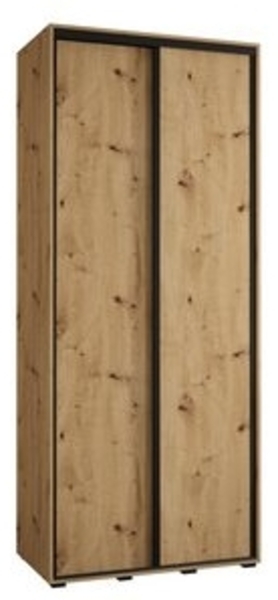 ABIKS MÖBEL Schwebetürenschrank Davos 1 Schlafzimmerschrank - Schiebetüren, Kleiderstange, Regalen Bild 6