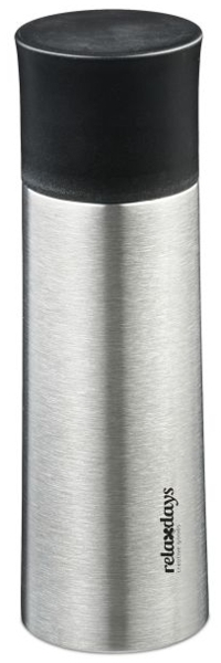 Trinkflasche Edelstahl 400 ml mit Becher