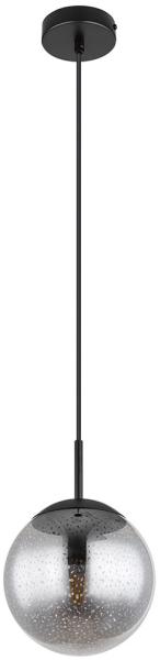 RGB LED Hängelampe, Rauchglas, Sternen-Effekt, höhenverstellbar