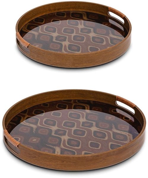 Rituali Domestici Rituali Domestici Galateo Set mit 2 Tabletts U31345004P00