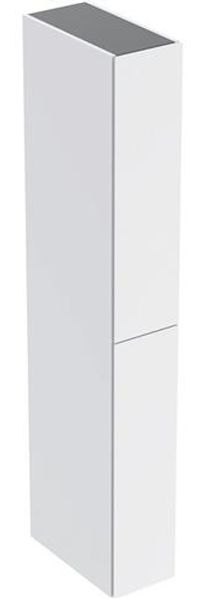 Hochschrank 2 Schubladen 24x180x48 cm mathvid