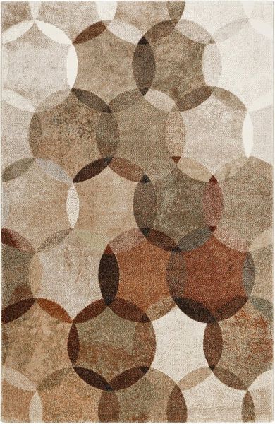 Esprit Teppich Modernina, rechteckig, Höhe: 13 mm, weicher Kurzflor in modernem Design, Wohnzimmer, Schlafzimmer, bunt