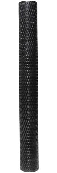 vidaXL Balkon-Sichtschutz Schwarz 300x80 cm Poly Rattan 156295 Bild 4