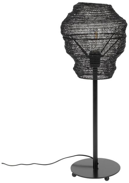 Tischleuchte LENA BLACK mit Mesh Schirm