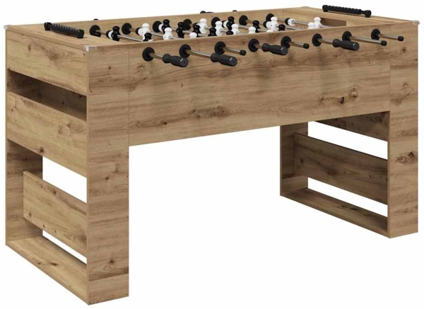 vidaXL Fußballtisch Artisan-Eiche 146,5 x 74 x 85 cm Holzwerkstoff 3378206