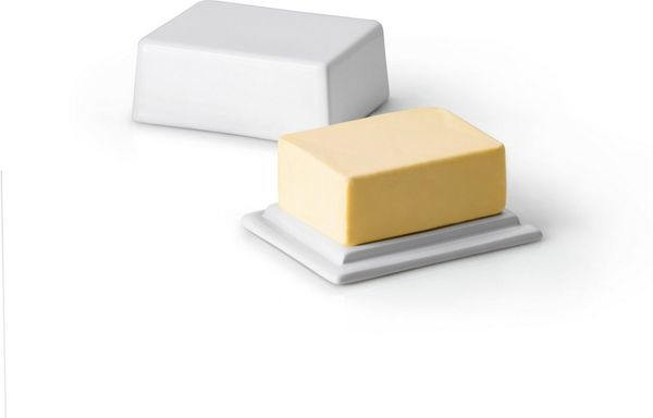 Continenta Butterdose, Keramik, (1-tlg), für 250g Butter, 12x10x6cm