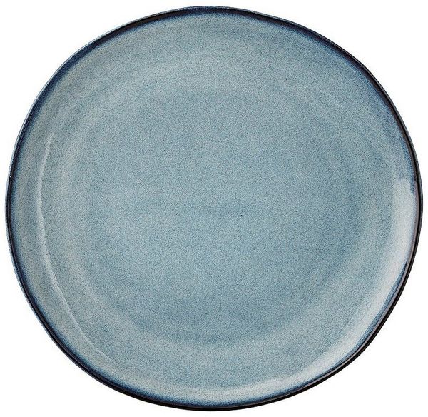 Bloomingville Frühstücksteller Bloomingville Sandrine Frühstücksteller Blue Steingut (1 Teller)