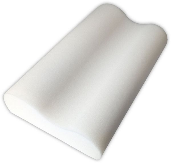 TRAUMSCHLAF Nackenstützkissen Contour, Füllung: 100% Schaum, Bezug: 63% Polyester, 37% Viskose