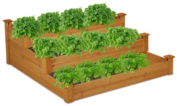 Hochbeet mit 3 Etagen